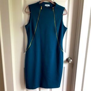 Calvin Klein Fitted Dress, 12, NWOT